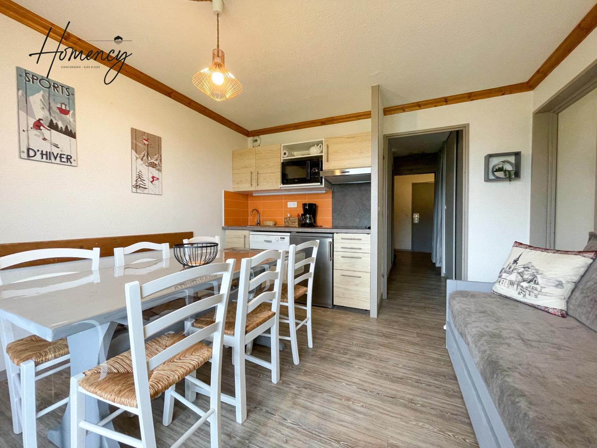 Homency - Residence Aux Bergers B103 Alpe d'Huez Buitenkant foto